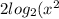 2 log_{2}(x {}^{2} ) - log {}^{2} _{2}( - x) = 3